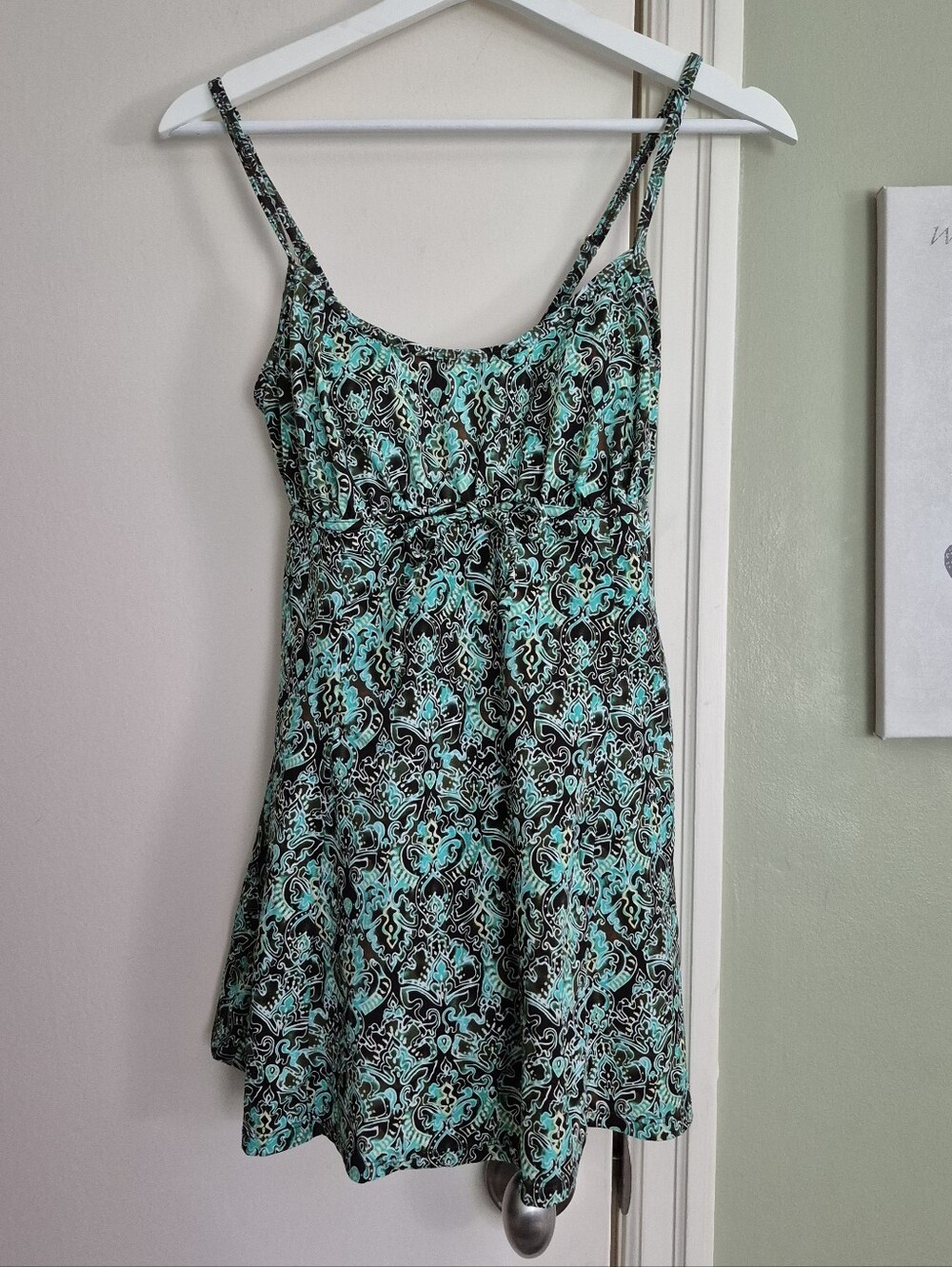EUC It Figures (Garnet Hill) Soft Cup Swim Dress, Fits S-M